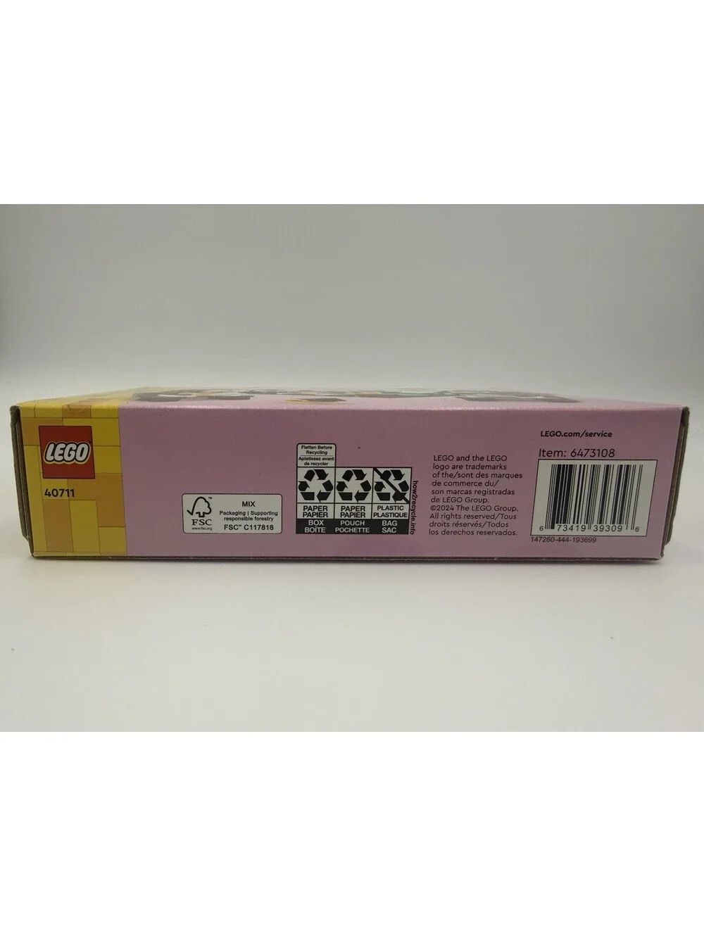 Lego hedgehog picnic